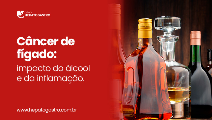 Câncer De Fígado: Impacto Do Álcool E Da Inflamação 1 Garrafas De Bebidas Alcoólicas Variadas E Copo Com Líquido Âmbar Dispostos Sobre Superfície, Em Ambiente Com Iluminação Quente.