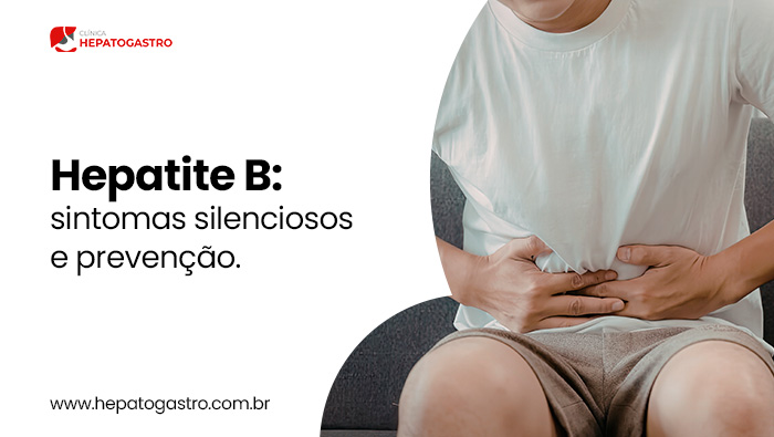 Hepatite B: Sintomas Silenciosos E Prevenção 1 Pessoa Sentada Segura O Abdômen Com As Mãos, Indicando Dor Ou Desconforto Na Região Abdominal.