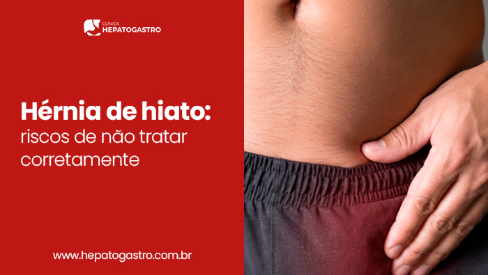 Hérnia De Hiato: Riscos De Não Tratar Corretamente 1 Close Da Região Abdominal Com Mão Sobre A Lateral Do Abdômen, Representando Desconforto Associado À Hérnia De Hiato.